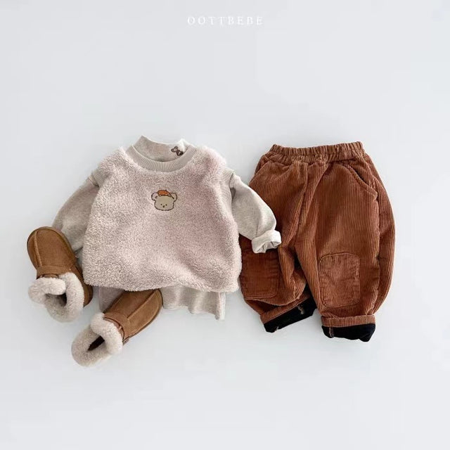 Patch Trousers for Kids Autumn