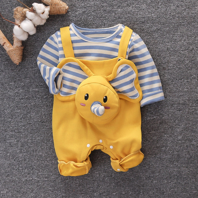 Baby Elephant Overalls