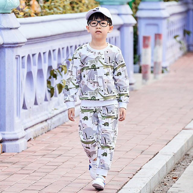 Children Long sleeved Thick Suit