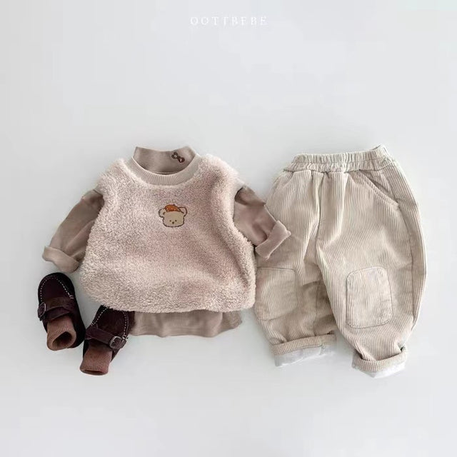 Patch Trousers for Kids Autumn