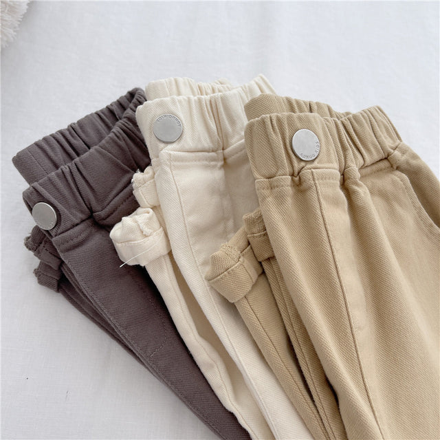 Boys And Girls Pants Loose Casual