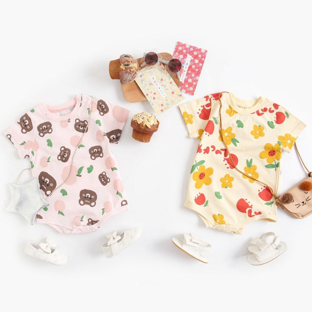 Summer Animal Baby Onesie