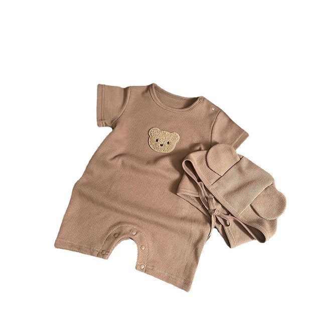 Waffle Bear Baby Clothes Short