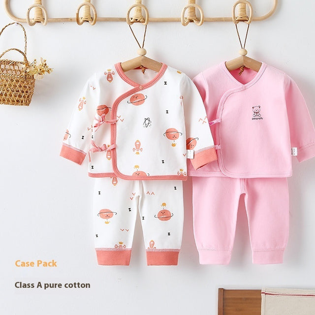 Pure Cotton Baby Warm Pajamas