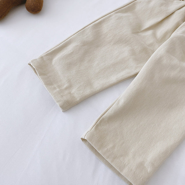 Korean Children's Pants Solid Color