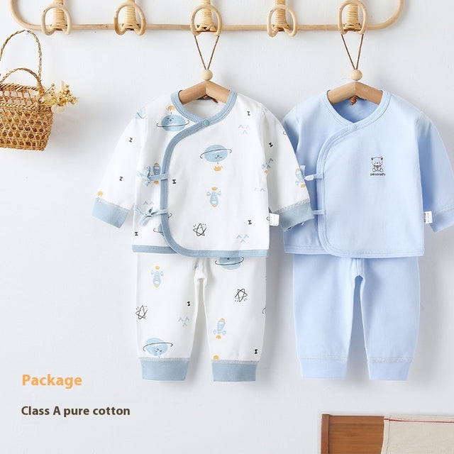 Pure Cotton Baby Warm Pajamas