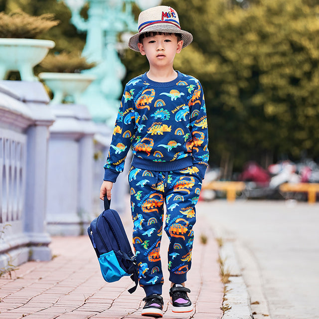 Children Long sleeved Thick Suit