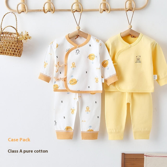 Pure Cotton Baby Warm Pajamas